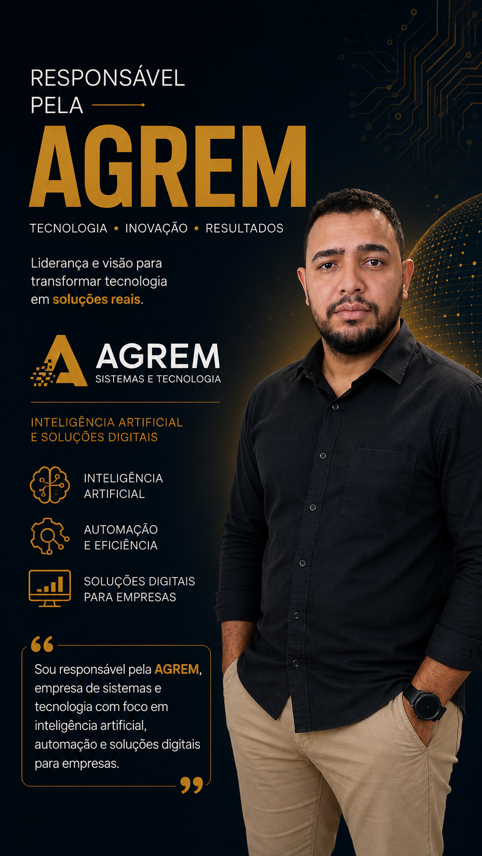 Responsável pela AGREM