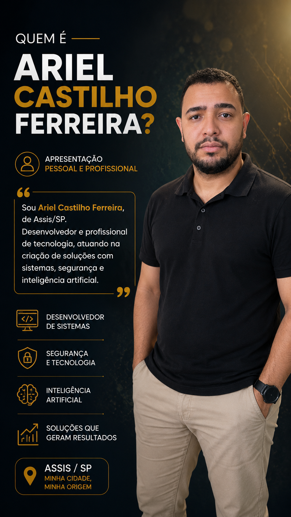Apresentação de Ariel Castilho Ferreira